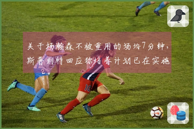 关于杨瀚森不被重用的场均7分钟，斯普利特回应称培养计划已在实施中